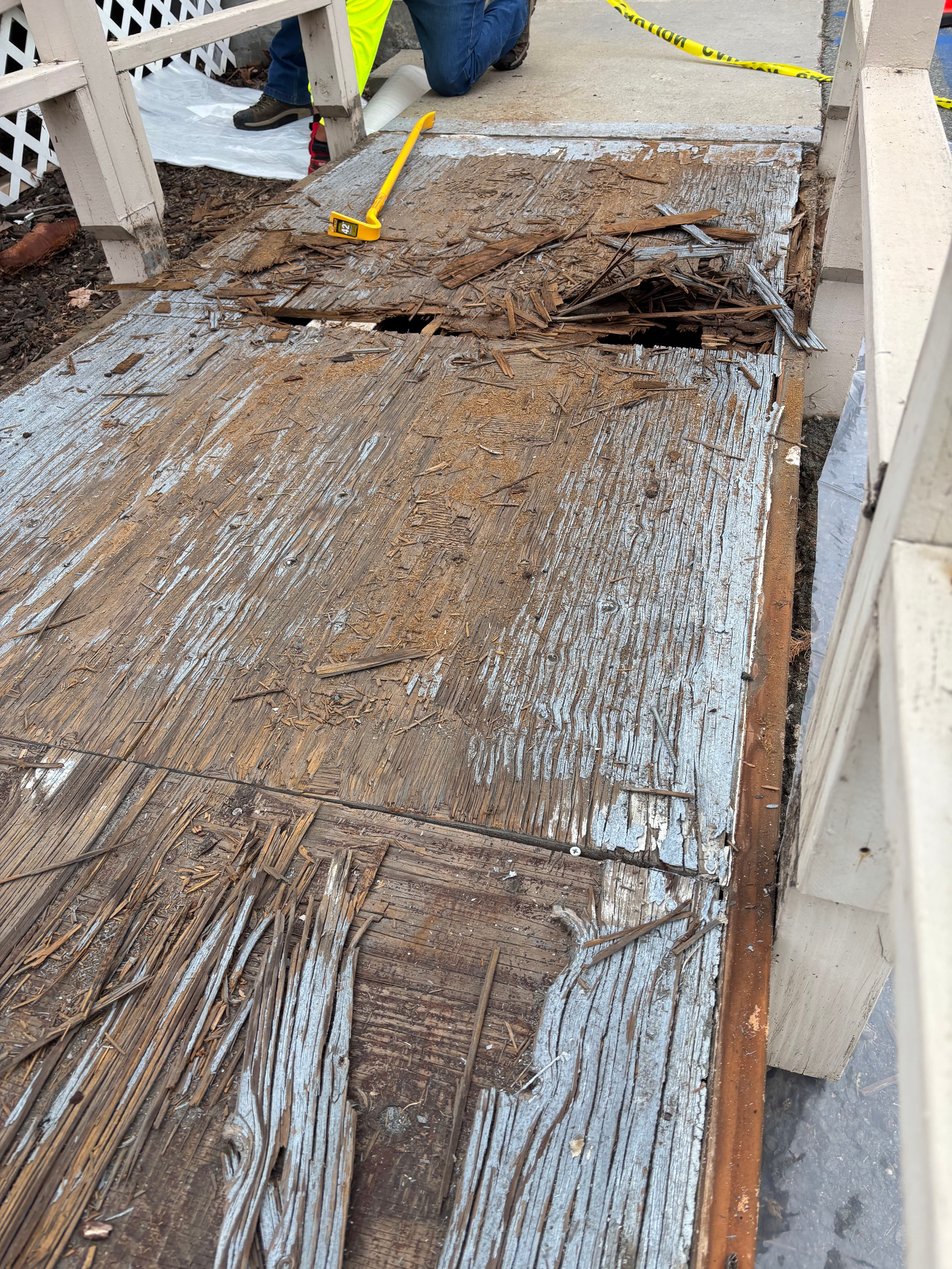Ramp Repair — before